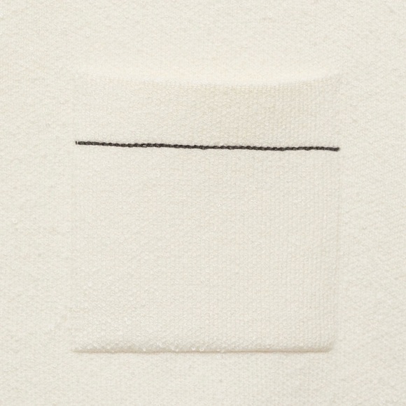 NWT MANGO
Women's Contrast Trim Crop Cardigan Sweater - Picture 8 of 8